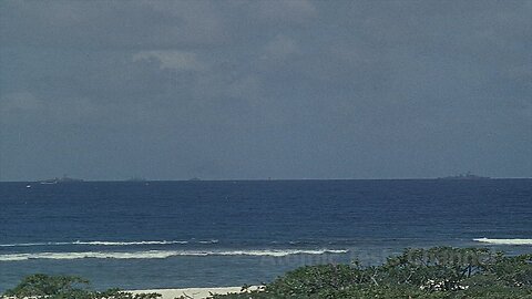 Underwater blast over -150Meter footage