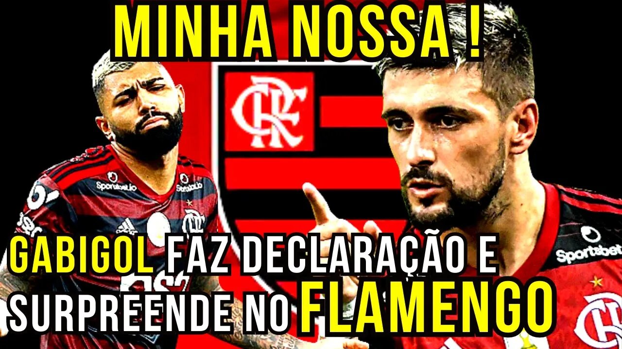 MINHA NOSSA! SURPREENDEU! QUE SAUDADE GABIGOL MANDA RECADO NO FLAMENGO FLAMENGO HOJE