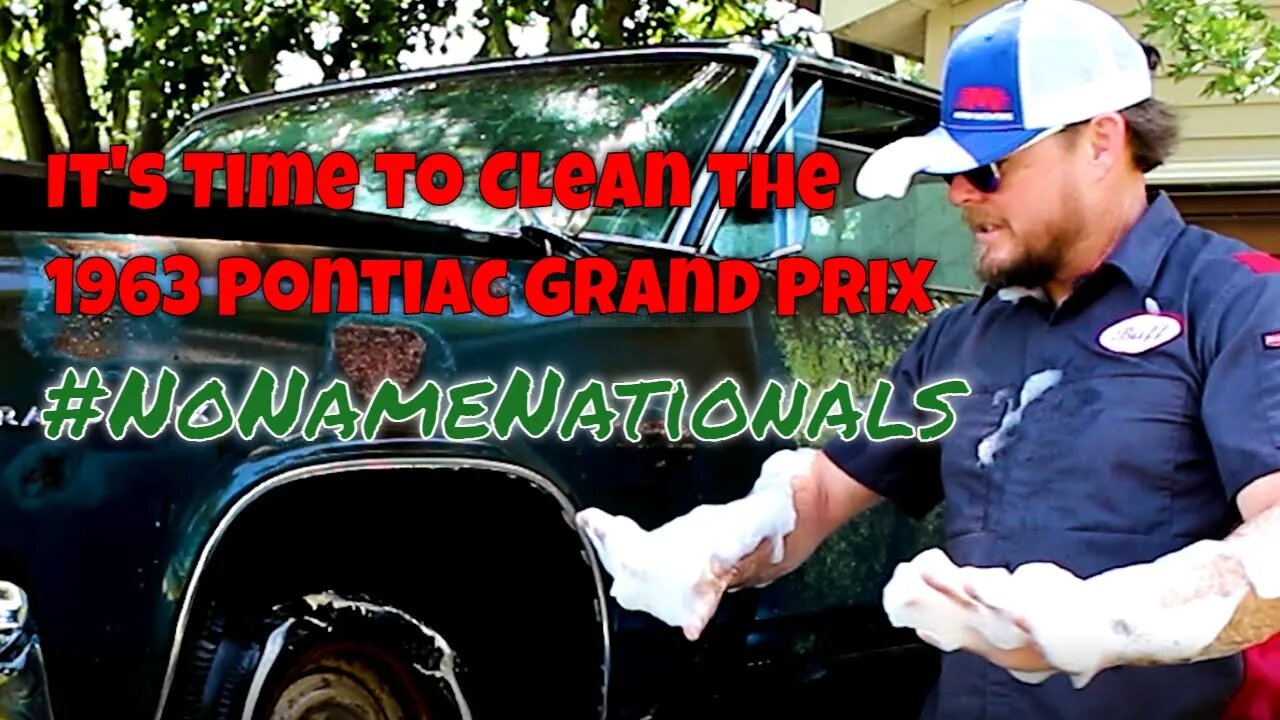 Cleaning the Rescued 63 Pontiac Grand Prix