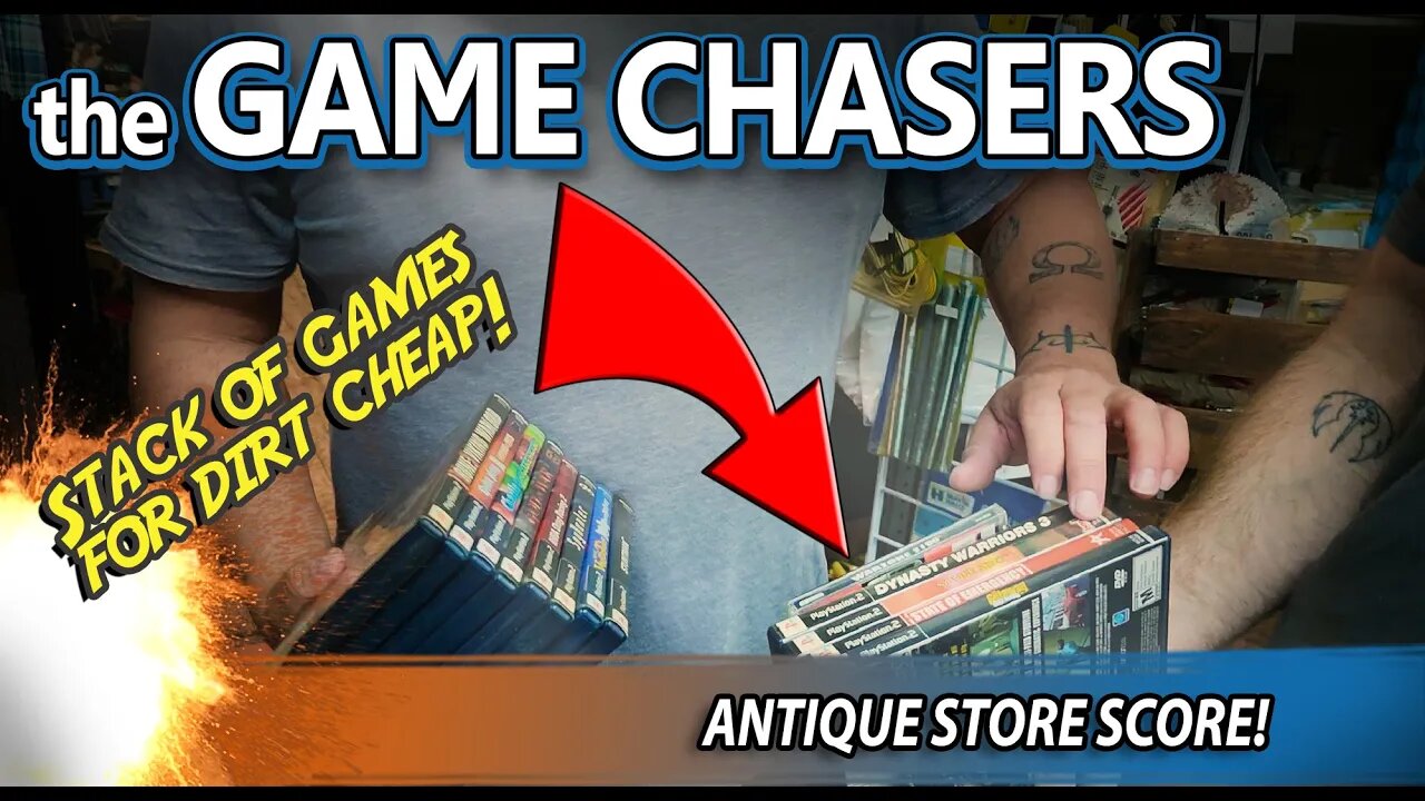 The Game Chasers - Antique Store Score!