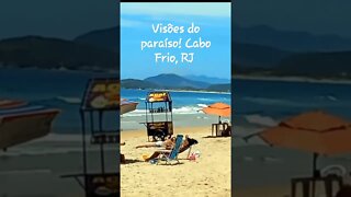 Visões do paraíso [ Cabo Frio, RJ] #shorts #riodejaneiro #besttravelbeaches