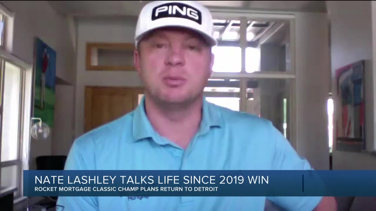 Nate Lashley talks life since 2019 Rocket Mortgage Classic win in Detroit