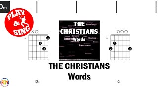 THE CHRISTIANS Words FCN GUITAR CHORDS & LYRICS