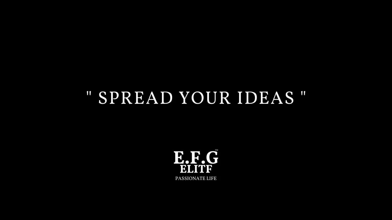 The Next 365 Days Think Passion, Think EFGELITF®, We build value for the future #EFGELITF