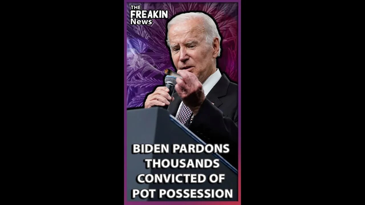 The Biden Administration Announces Pardons For Simple Marijuana Possession At The Federal Level