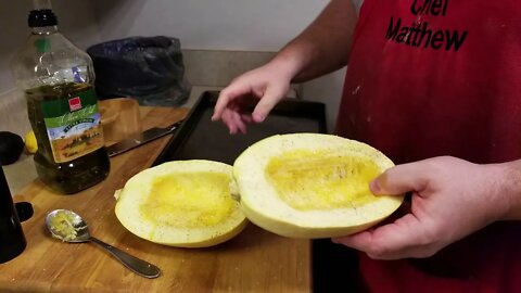 Easy Way to Roast Spaghetti Squash