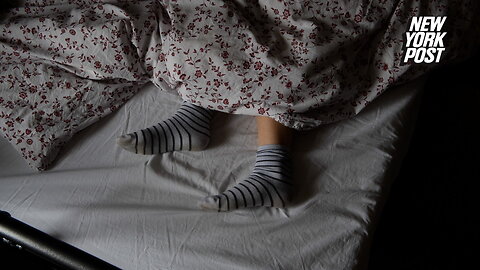 Wearing socks to bed is like sleeping in a toilet