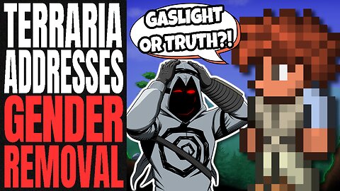 Terraria Developers LIE TO FANS | Claims Gender Was NOT REMOVED But Provides NO PROOF IT WAS NOT