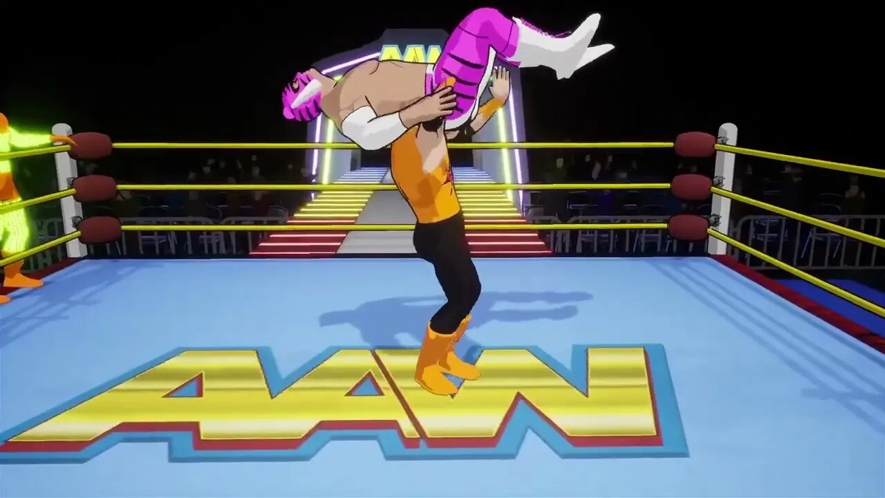 Action Arcade Wrestling Official Nintendo Switch Release Window Trailer Warning Flashing Lights