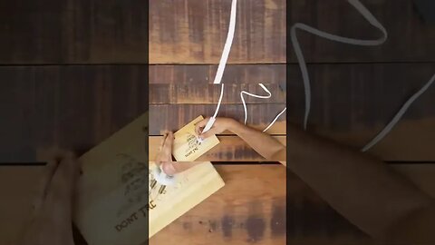 Desenho com pirógrafo