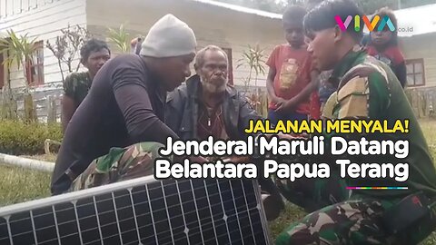 Letnan Jenderal TNI Maruli Datang, Gelap Gulita Belantara Papua Terang