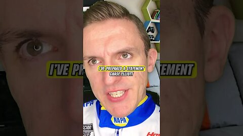 Chase Elliott Apology Parody | #Shorts #NASCAR
