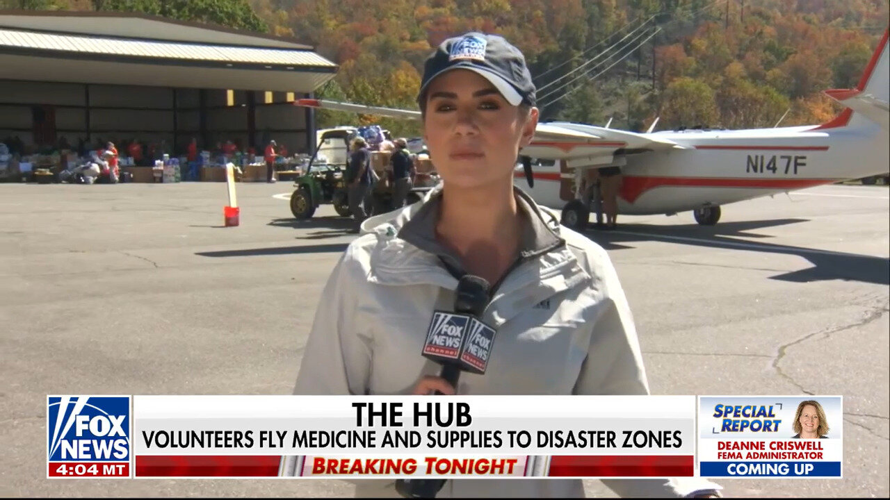 Volunteers Fly Medicine And Supplies To Disaster Areas In North Carolina