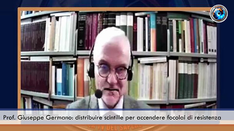 Prof. Giuseppe Germano: distribuire scintille per accendere focolai di resistenza