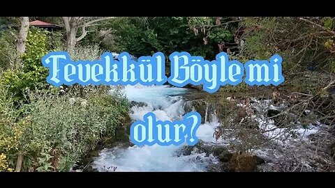 #menkıbe EN GÜZEL MENKIBELERDEN BİR BÖLÜM / "Tevekkül Böyle mi olur?"