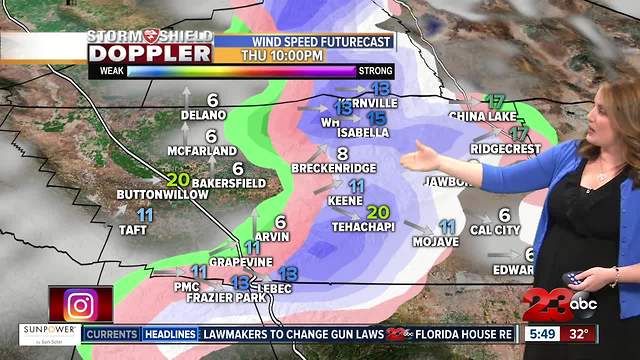 Storm Shield Forecast morning update 2/21/18