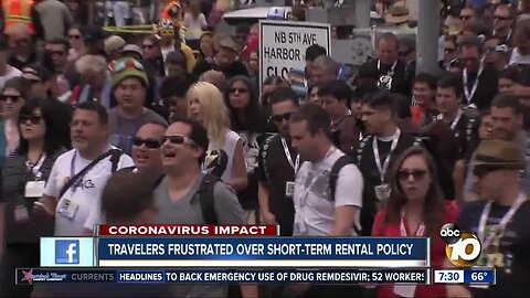 Travelers frustrated over short-term rental policy