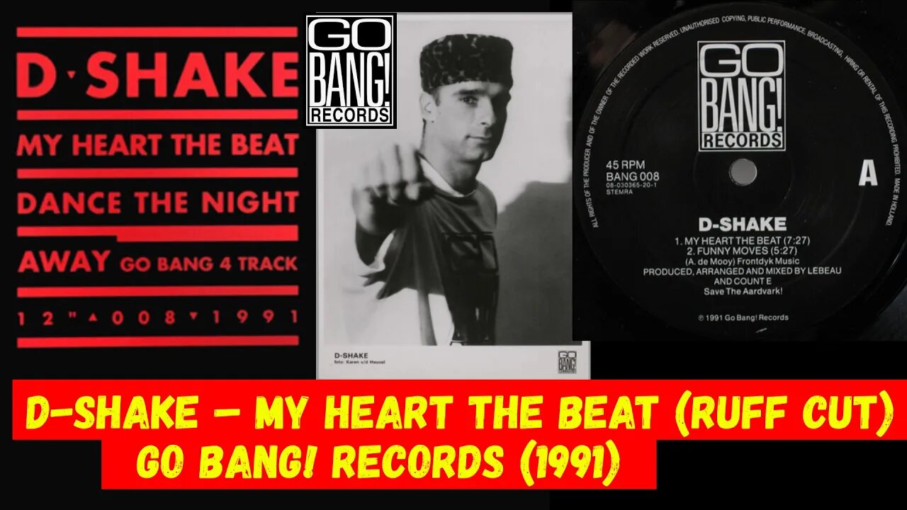 D Shake – My Heart The Beat (Ruff Cut) House, Techno 1991