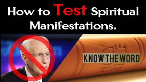 How to TEST Spiritual Manifestations | Debunking Angelic & Heavenly visitations