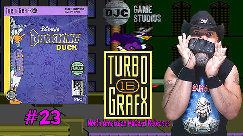 TURBOGRAFX 16 - North American HuCard Releases #23 - "DARKWING DUCK"