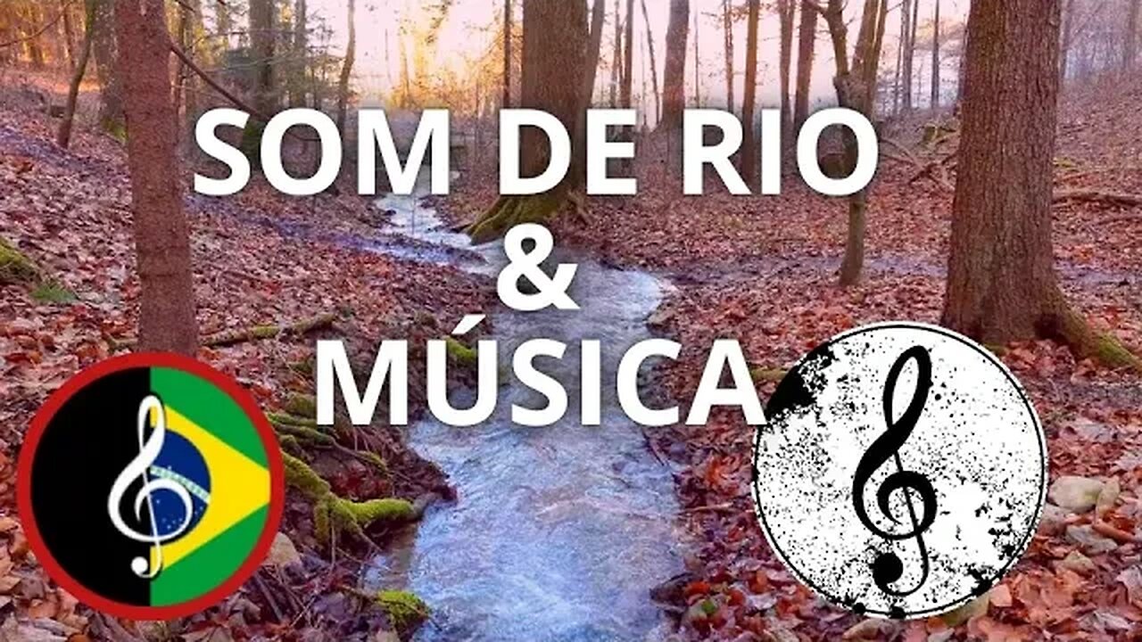 músicas para ajudar a DORMIR ao som de rios - 8 horas de duração [VÍDEO DA NATUREZA]