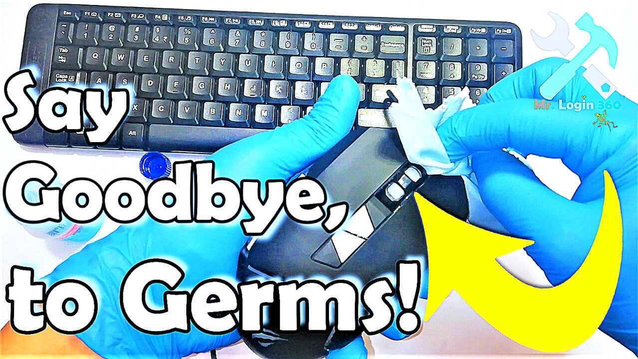 How to Clean Your Keyboard and Mouse in 2 Minutes? | Say Goodbye to Germs