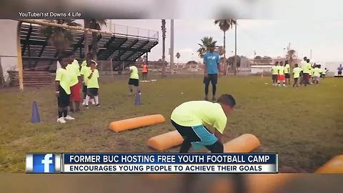 Former Tampa Bay Buccaneer Louis Murphy, Jr. hosting annual free camp, youth summit