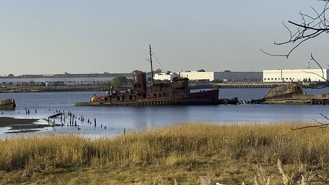 Ship Graveyard in Staten Island’s Arthur Kill