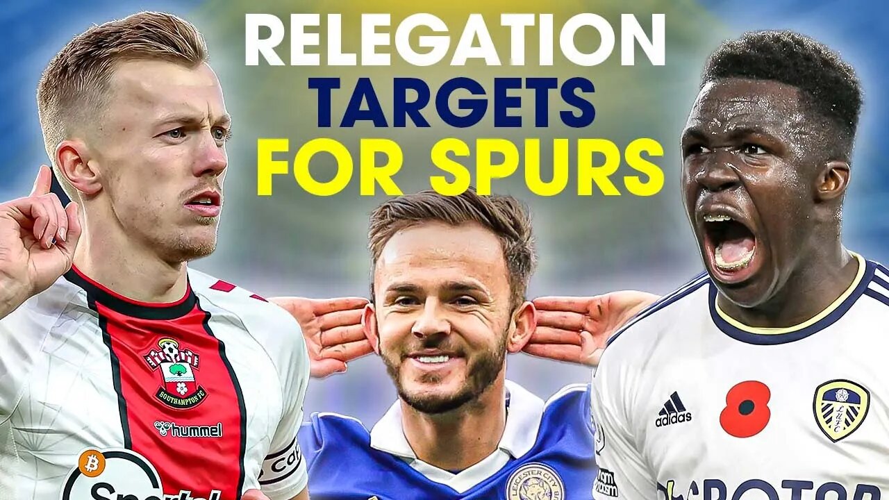 What RELEGATED Players Can Tottenham TARGET?