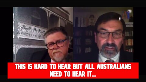 THIS IS HARD TO HEAR BUT ALL AUSTRALIANS NEED TO HEAR IT...