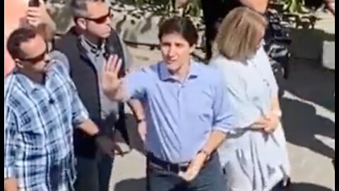 Protestors go off on PM Justin CasTrudeau during his visit in Sudbury