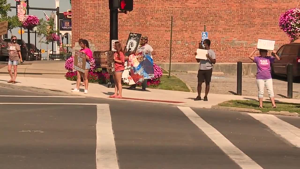 Black Lives Matter protests continue in Ashland with no end in sight