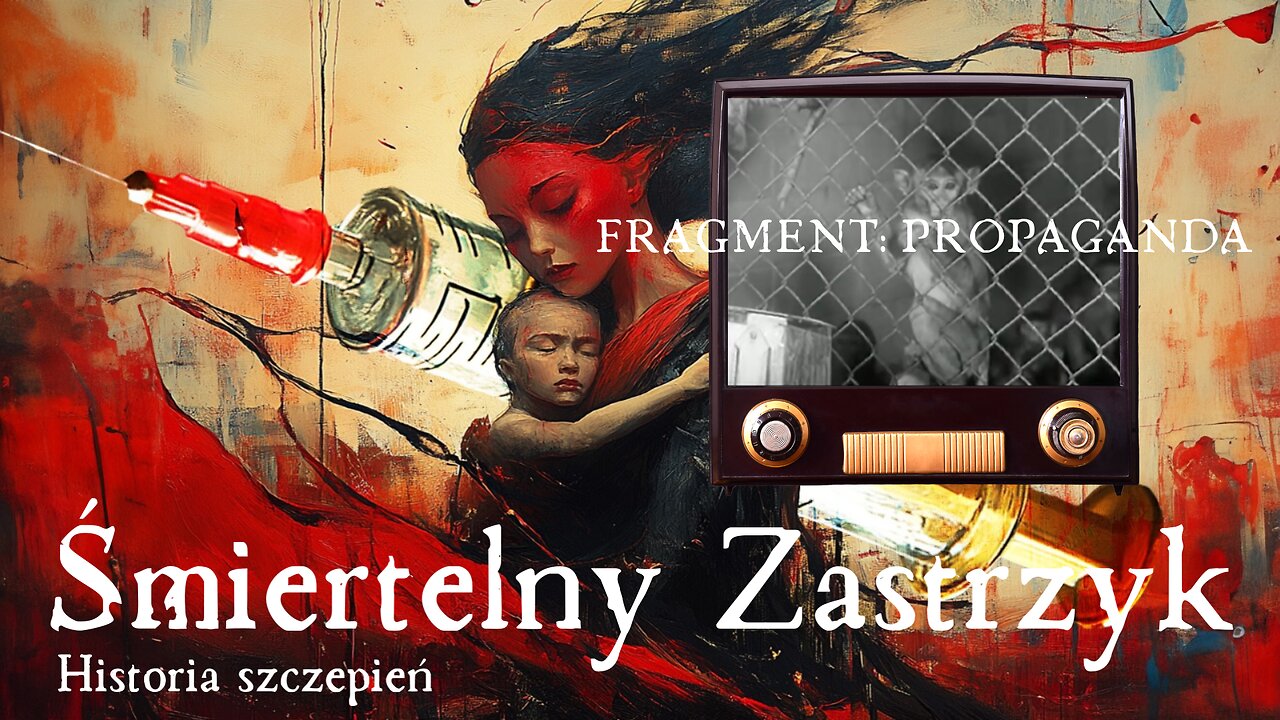 PROPAGANDA SZCZEPIONKOWA PRZECIW POLIO - FRAGMENT FILMU "ŚMIERTELNY ZASTRZYK"