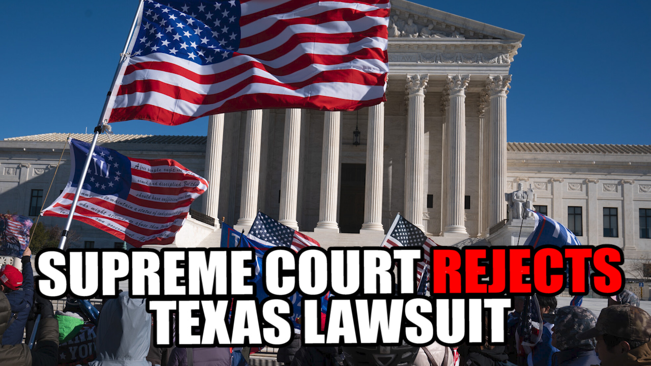 Supreme Court REJECTS Texas Lawsuit over TECHNICALITY!