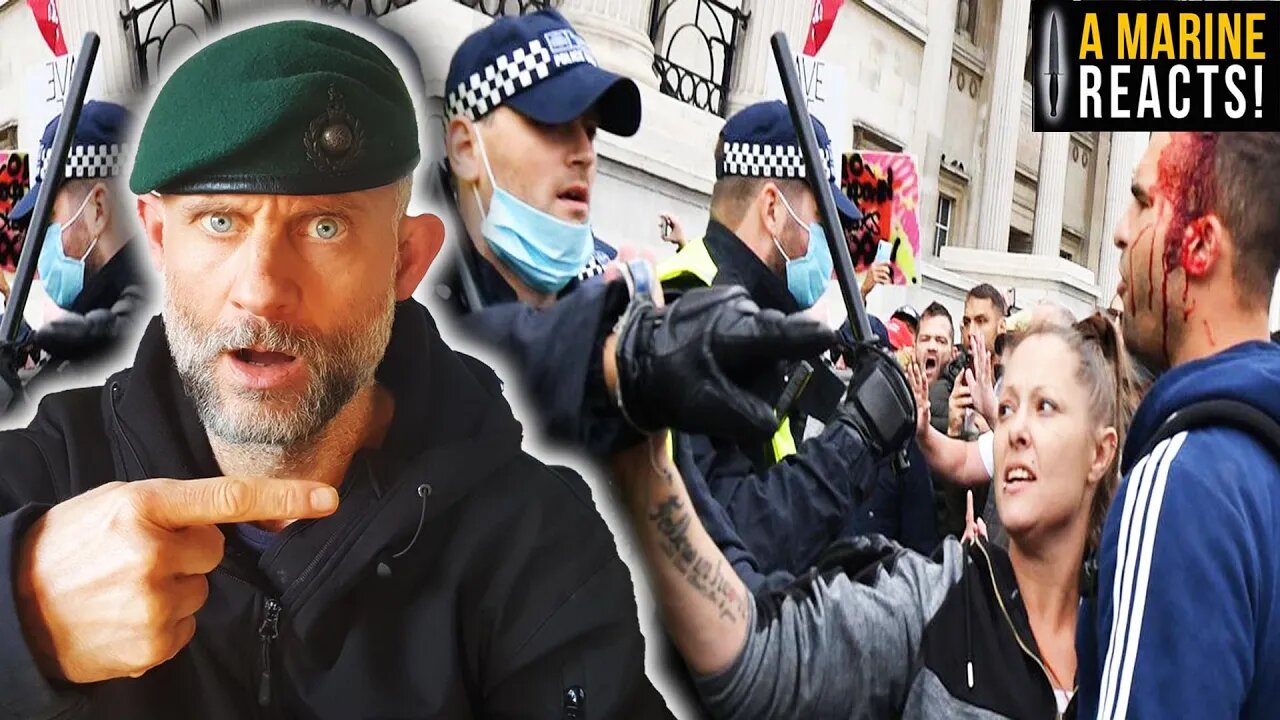 I Went To A FREEDOM Protest And It Was SHOCKING! | A Royal Marine Reacts ...