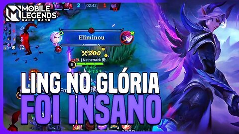 USEI LING NO GLÓRIA E FOI INSANO | MLBB