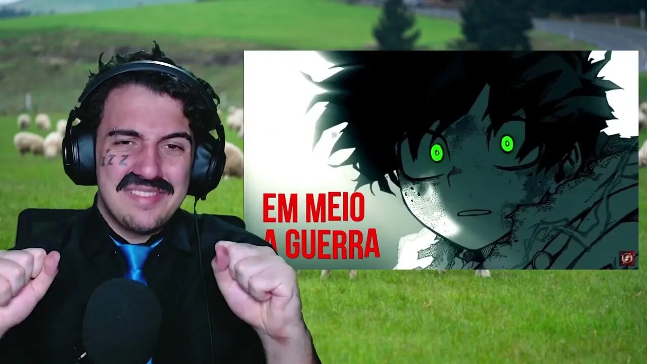 PASTOR REACT Rap - Deku vs Shigaraki (Boku no Hero) - A Paz e o Medo | Flash Beats ft. @AniRap