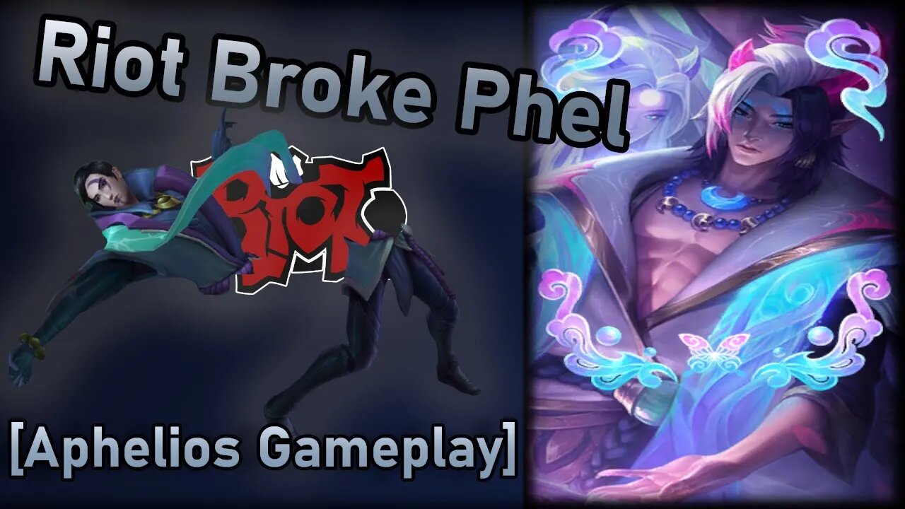 RIOT PLEASE FIX!!! [Aphelios Gameplay]