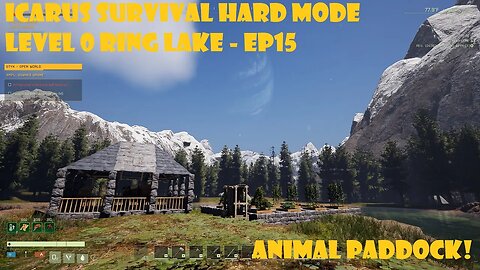 Icarus Survival Hard Mode LVL 0 Start - Ring Lake EP15