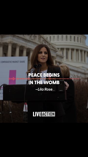 Peace Begins In The Womb