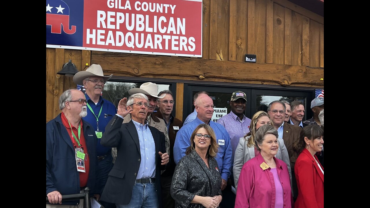 Kelly Townsend Hanging Out with Never Trumper Matt Salmon and Chairman Gary Morris