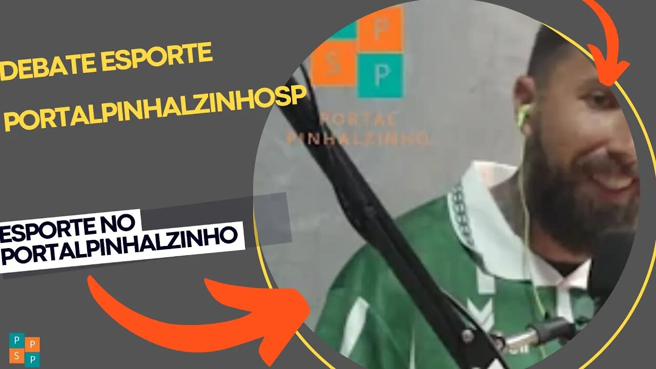 Esporte em Pinhalzinhos SP, comentários sobre o Esporte com o Wagner