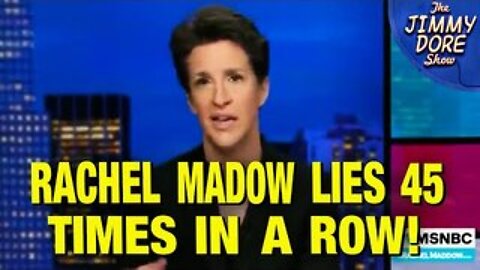 Epic Compilation Of Rachel Maddow’s Blatant Lies! (Live from Two Roads Theater)