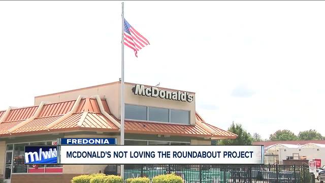 McDonald's not loving the roundabout project