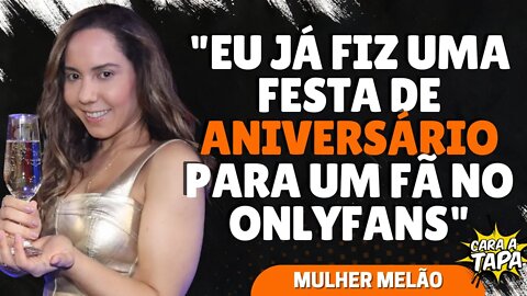 MULHER MELÃO ADMITE TER CONTATO ESPECIAL COM ADMIRADORES ATRAVÉS DO ONLYFANS