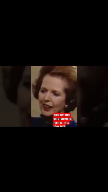 When the state does everything for you, it'll soon take everything from you.