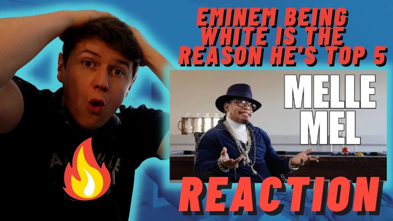 Melle Mel - Eminem Only Top 5 Cause Hes WHITE?!?! - IRISH REACTION