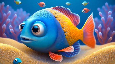 Lullabу and Calming Undersea Animation 🐠 Baby sleep music 💤 Soothing fishes 🐟