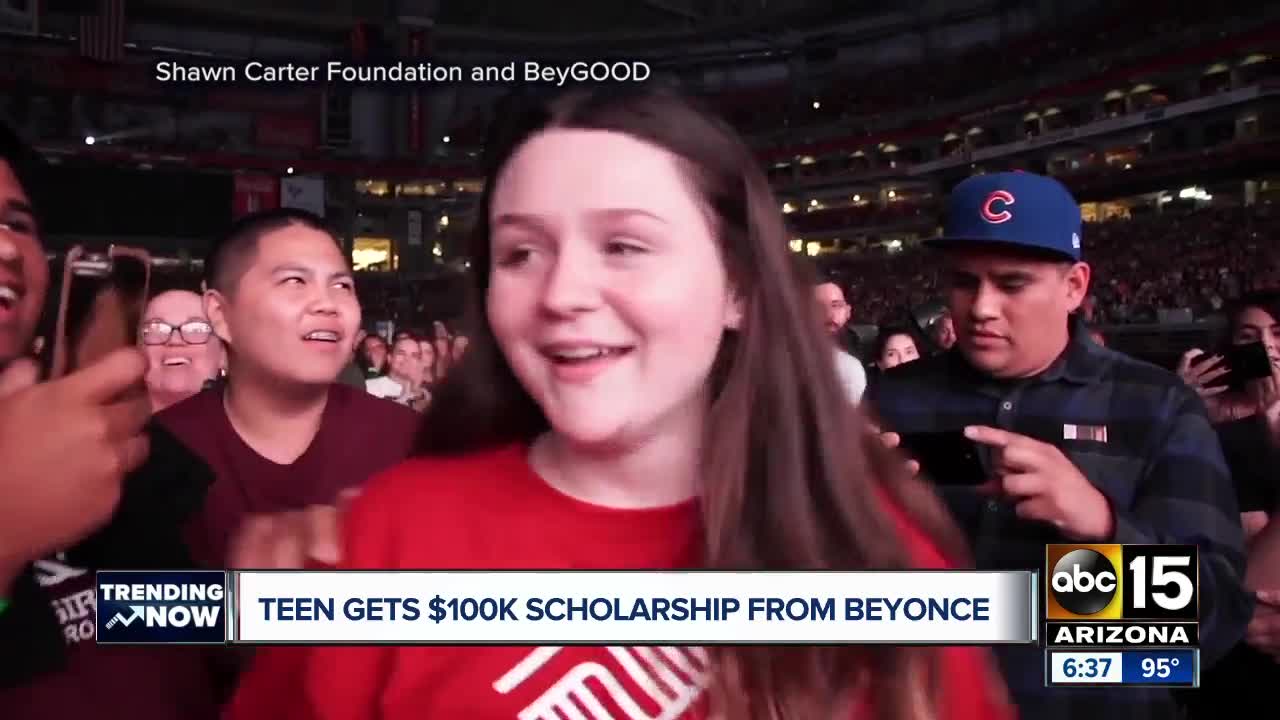 Amazing! Arizona teen gets $100,000 scholarship from Beyonce, Jay Z