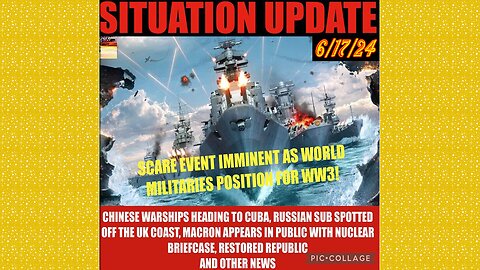 SITUATION UPDATE 6/17/24 - Nato At War W/Russia,Israel & Hezbollah,Trump Trial,Gcr/Restored Republic